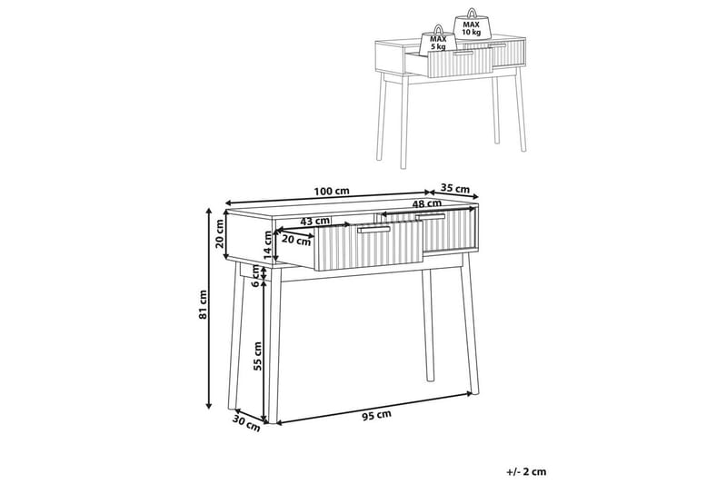 Konsolbord Lynwood - Möbler - Bord & matgrupper - Avlastningsbord - Hallbord
