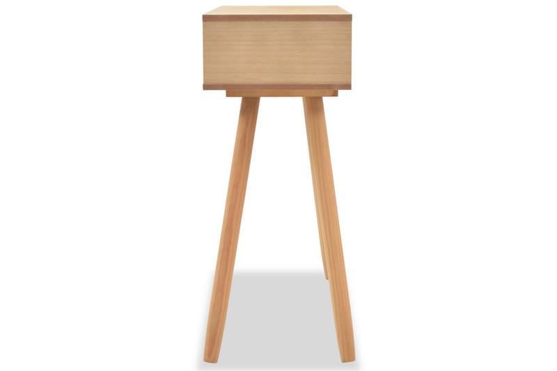 Konsolbord massiv furu 80x30x72 cm brun - Brun - Konsolbord & sidobord - Hallbord