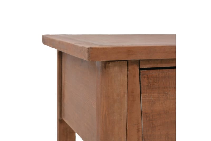 Konsolbord massivt granträ 126x40x77,5 cm brun - Brun - Hallbord - Konsolbord & sidobord
