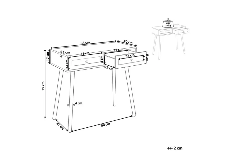 Konsolbord Odell - Möbler - Bord & matgrupper - Avlastningsbord - Hallbord