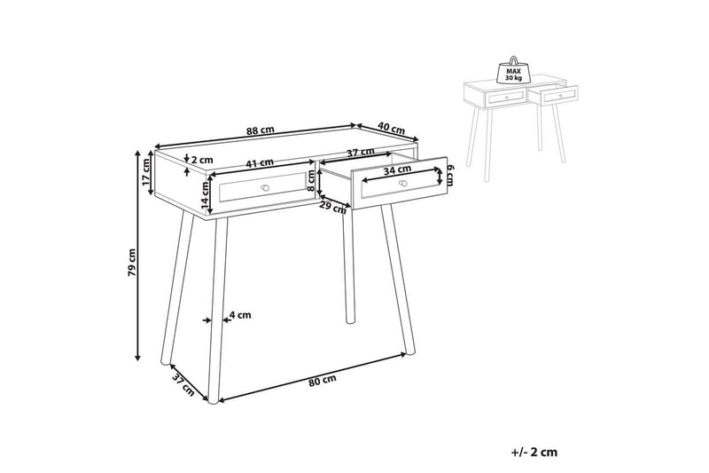 Konsolbord Odell - Möbler - Bord & matgrupper - Avlastningsbord - Hallbord