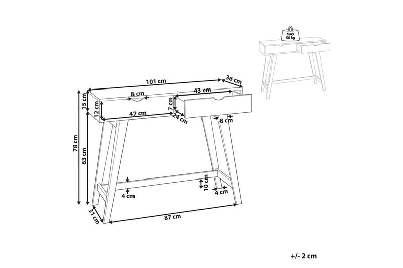 Konsolbord Sully - Möbler - Bord & matgrupper - Avlastningsbord - Hallbord