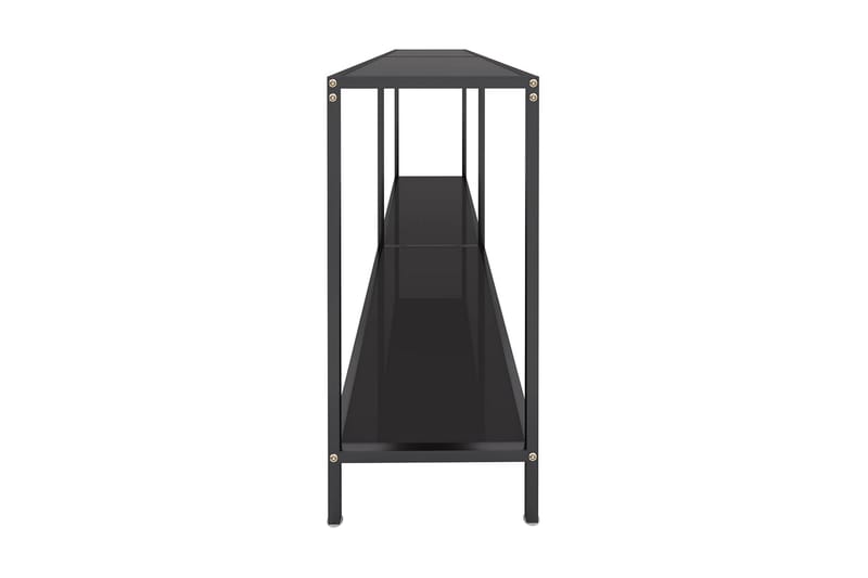 Konsolbord svart 180x35x75,5 cm härdat glas - Svart - Möbler - Bord & matgrupper - Avlastningsbord - Konsolbord & sidobord