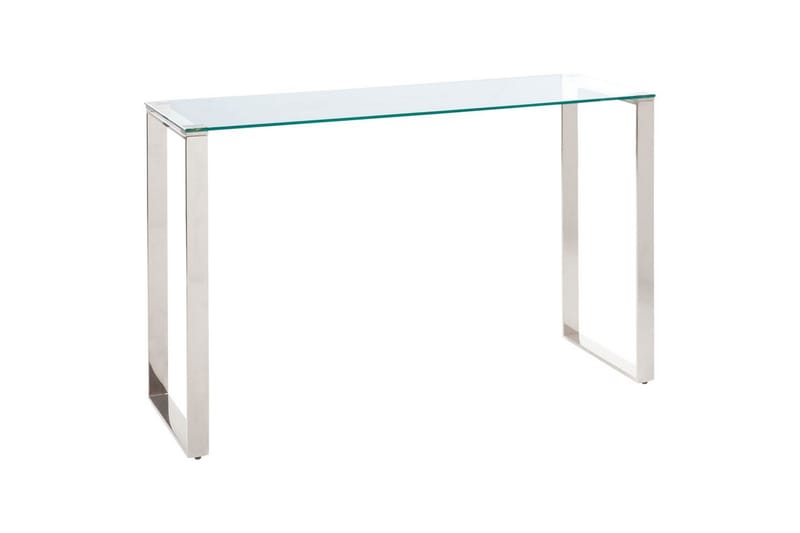 Konsolbord Tilon Silver, Transparent - Silver, Transparent - Möbler - Bord & matgrupper - Avlastningsbord - Hallbord