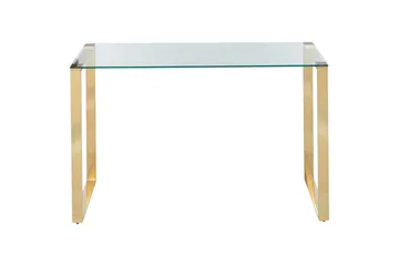 Konsolbord Tilon Transparent, guld - Transparent, guld - Möbler - Bord & matgrupper - Avlastningsbord - Hallbord