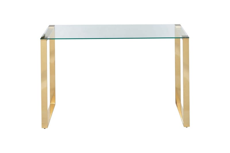 Konsolbord Tilon Transparent, guld - Transparent, guld - Möbler - Bord & matgrupper - Avlastningsbord - Hallbord