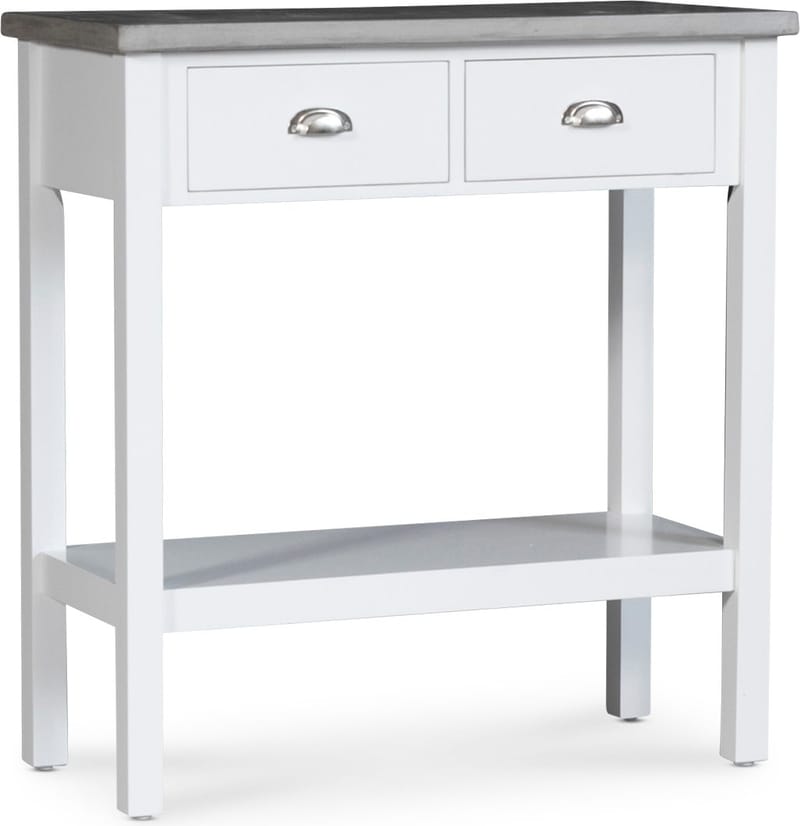Konsolbord vitt med cement topp - Hugo - vit med cement topp - Möbler - Bord & matgrupper - Avlastningsbord - Hallbord