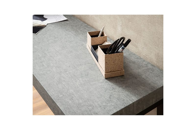 Konsolbord Wohnling 120 cm modern konsol med metallben Grå - Grå - Möbler - Bord & matgrupper - Avlastningsbord - Hallbord