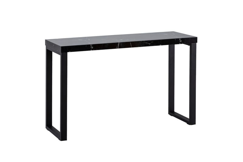 Konsolbord Wohnling 120 cm modern konsol med metallben Svart - Svart - Möbler - Bord & matgrupper - Avlastningsbord - Hallbord
