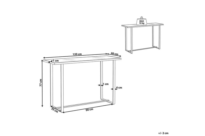 Konsolbord Plano - Möbler - Bord & matgrupper - Avlastningsbord - Hallbord