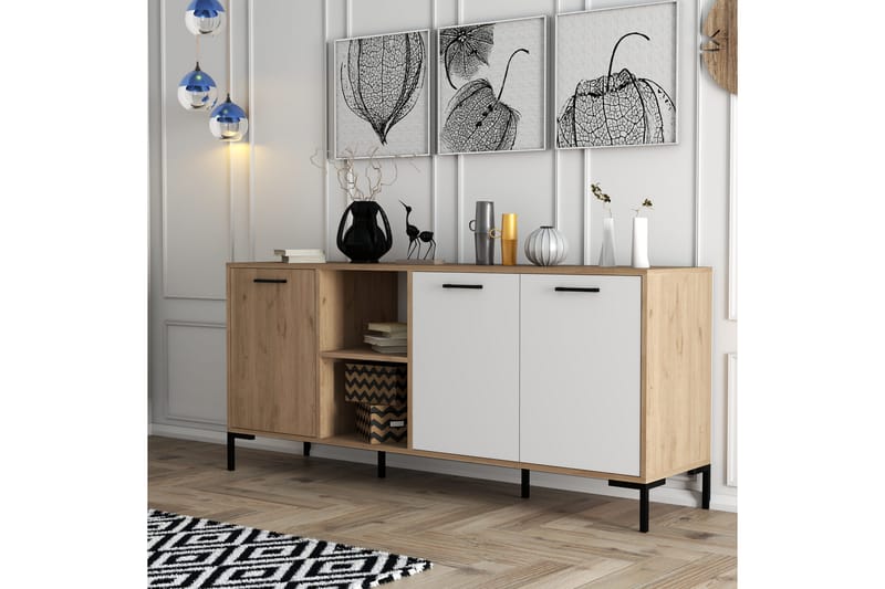 Andifli Konsollbord 180x80 cm - Brun - Möbler - Bord & matgrupper - Avlastningsbord - Konsolbord & sidobord