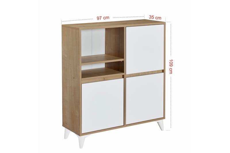 Andifli Konsollbord 97x109 cm - Blå - Möbler - Bord & matgrupper - Avlastningsbord - Konsolbord & sidobord