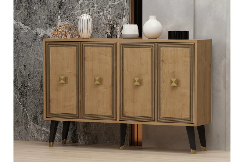Ansel Konsollbord 120 cm - Ek - Förvaring - Förvaringsmöbler - Sideboard & skänk