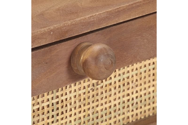 Avlastningsbord 100x35x76 cm massivt mangoträ - Brun - Möbler - Bord & matgrupper - Avlastningsbord - Konsolbord & sidobord