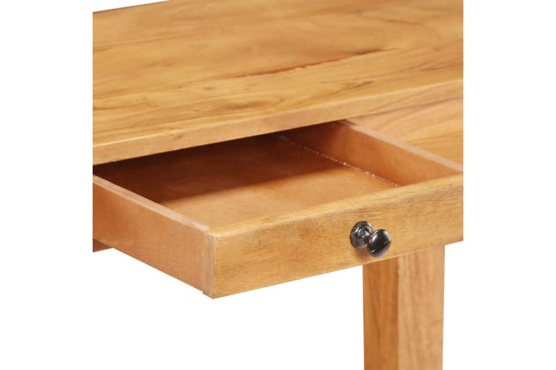 Avlastningsbord 100x40x76 cm massivt akaciaträ - Brun - Möbler - Bord & matgrupper - Avlastningsbord - Konsolbord & sidobord