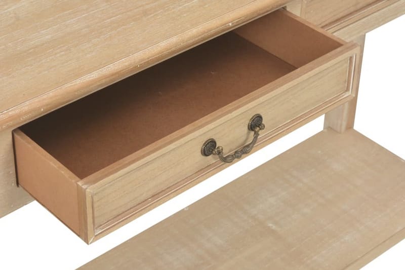 Avlastningsbord 110x35x80 cm trä - Brun - Möbler - Bord & matgrupper - Avlastningsbord - Konsolbord & sidobord