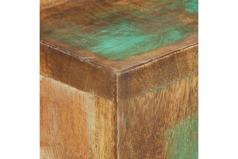 Avlastningsbord 120x30x75 cm massivt återvunnet trä - Brun - Hallbord - Konsolbord & sidobord