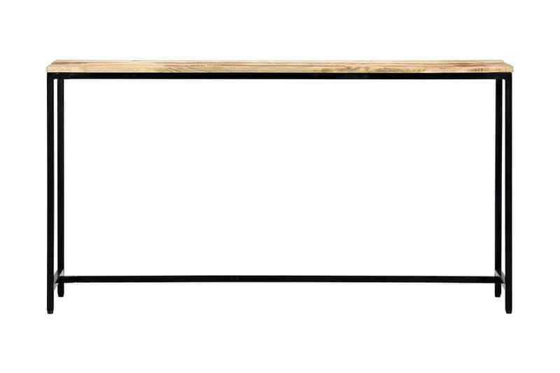 Avlastningsbord 140x35x76 cm massivt grovt mangoträ - Brun - Möbler - Bord & matgrupper - Avlastningsbord - Konsolbord & sidobord