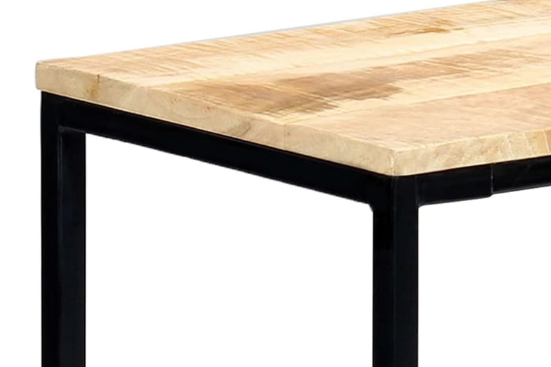 Avlastningsbord 140x35x76 cm massivt grovt mangoträ - Brun - Möbler - Bord & matgrupper - Avlastningsbord - Konsolbord & sidobord