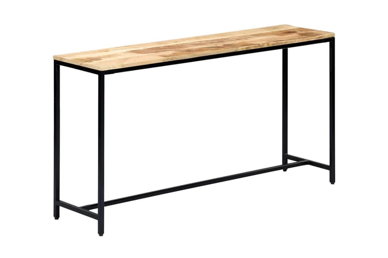 Avlastningsbord 140x35x76 cm massivt grovt mangoträ - Brun - Möbler - Bord & matgrupper - Avlastningsbord - Konsolbord & sidobord