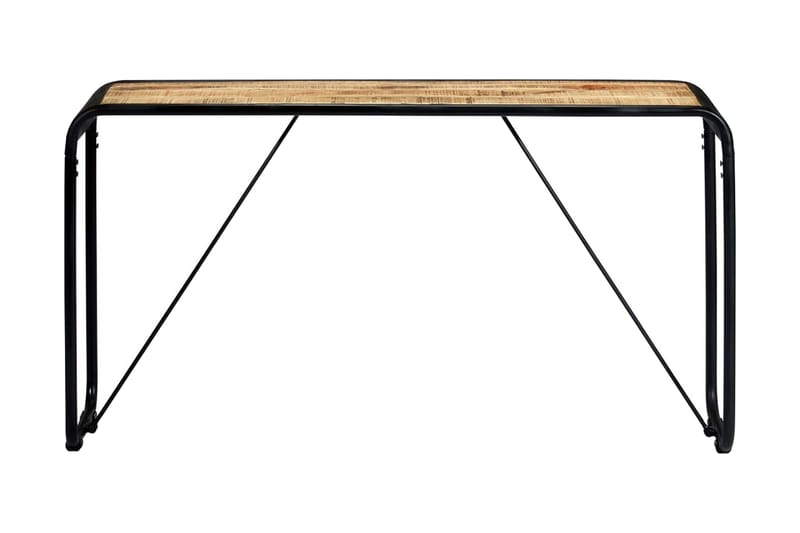 Avlastningsbord 140x35x76 cm massivt grovt mangoträ - Brun - Möbler - Bord & matgrupper - Avlastningsbord - Konsolbord & sidobord