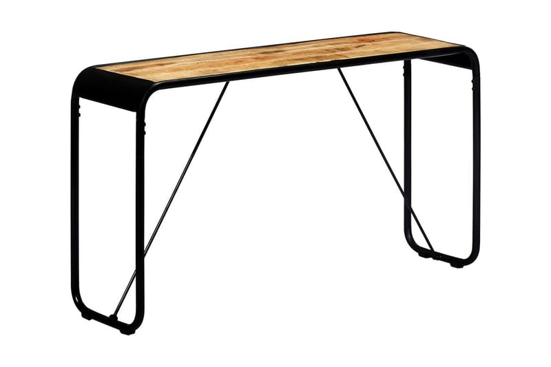Avlastningsbord 140x35x76 cm massivt grovt mangoträ - Brun - Möbler - Bord & matgrupper - Avlastningsbord - Konsolbord & sidobord