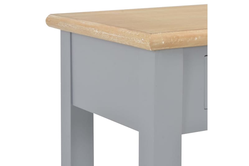 Avlastningsbord grå 110x35x80 cm trä - Grå - Hallbord - Konsolbord & sidobord