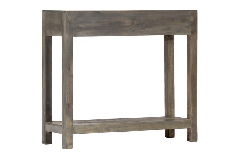 Avlastningsbord grå 86x30x76 cm massivt mangoträ - Grå - Hallbord - Konsolbord & sidobord