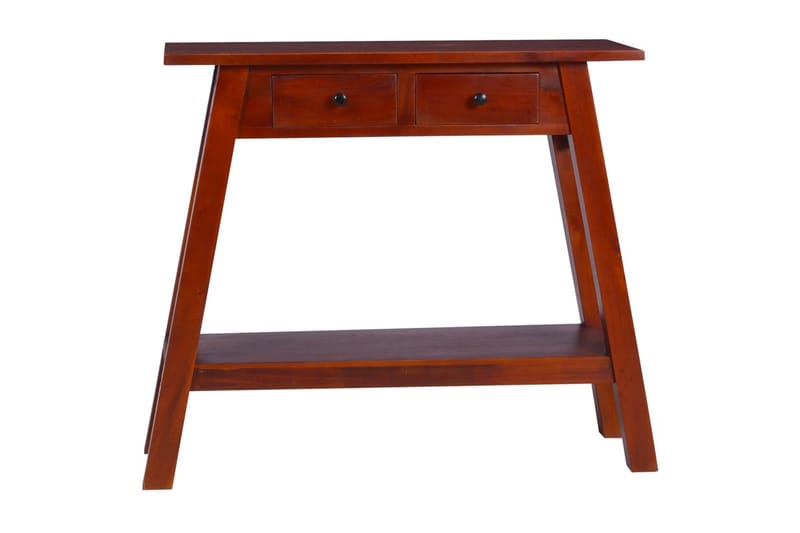 Avlastningsbord klassisk brun 90x30x75cm massiv mahogny - Brun - Möbler - Bord & matgrupper - Avlastningsbord - Konsolbord & sidobord