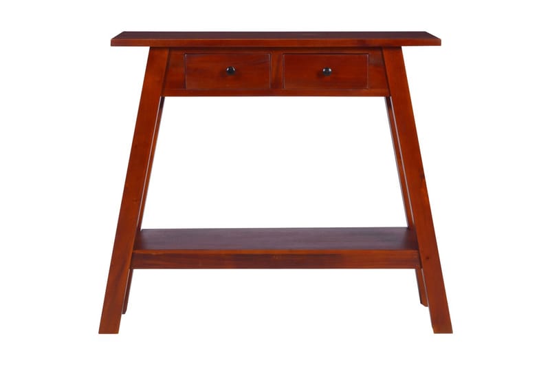 Avlastningsbord klassisk brun 90x30x75cm massiv mahogny - Brun - Möbler - Bord & matgrupper - Avlastningsbord - Konsolbord & sidobord