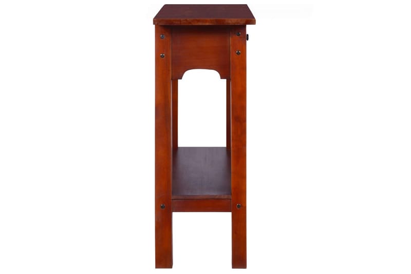 Avlastningsbord klassisk brun 90x30x75cm massiv mahogny - Brun - Möbler - Bord & matgrupper - Avlastningsbord - Konsolbord & sidobord