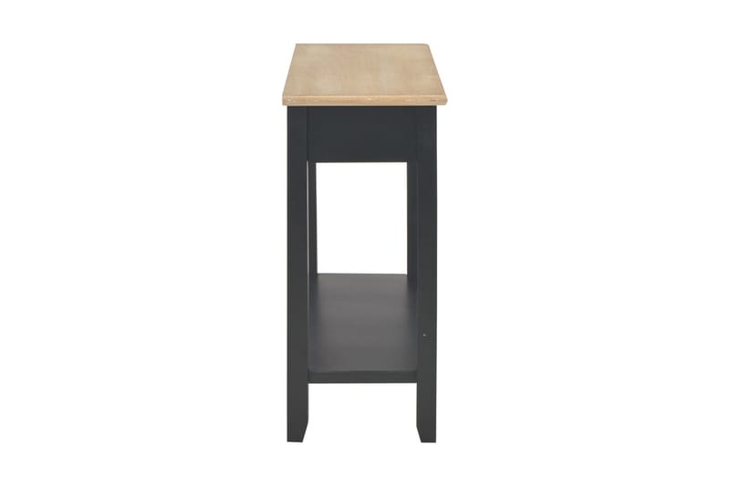 Avlastningsbord svart 110x35x80 cm trä - Svart - Möbler - Bord & matgrupper - Avlastningsbord - Konsolbord & sidobord