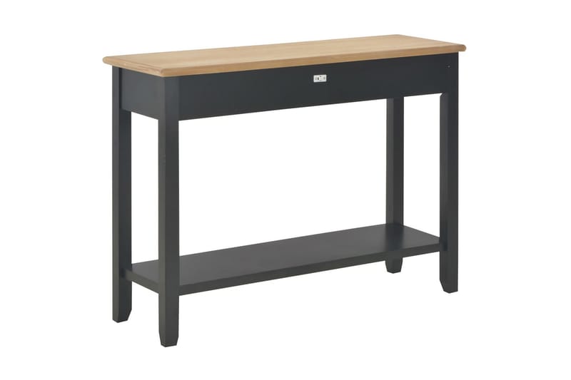 Avlastningsbord svart 110x35x80 cm trä - Svart - Möbler - Bord & matgrupper - Avlastningsbord - Konsolbord & sidobord