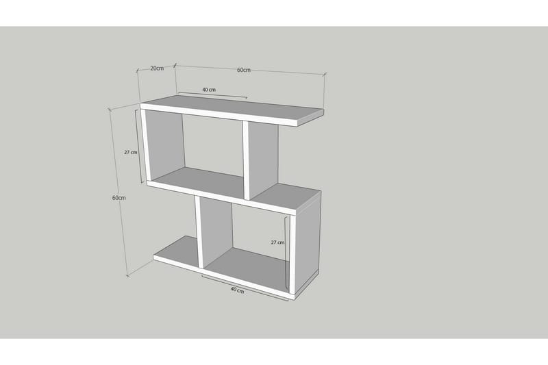 Berdez Skänk 60 cm - Vit - Sideboard & skänk - Konsolbord & sidobord