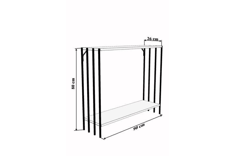 Bulskoll Skänk 90 cm - Svart - Möbler - Bord & matgrupper - Avlastningsbord - Konsolbord & sidobord