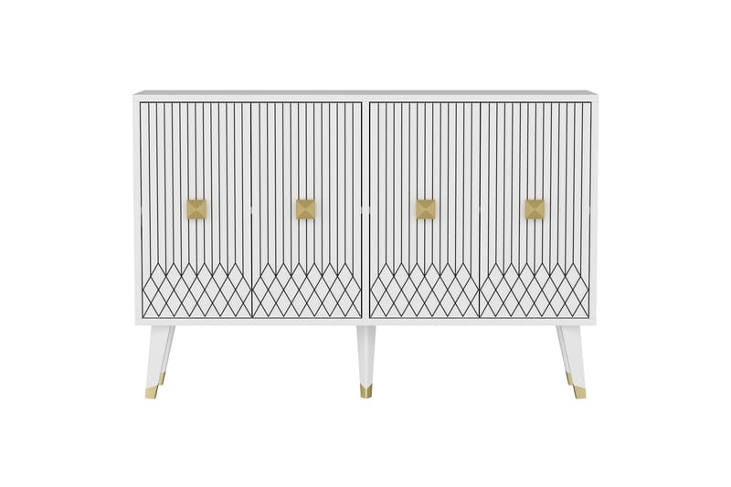 Carbin Konsollbord 120 cm - Vit - Förvaring - Förvaringsmöbler - Sideboard & skänk