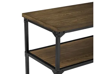 Cassy Konsollbord 121,9 cm Svart/Mörkbrun - Dorel Home - Möbler - Bord & matgrupper - Avlastningsbord - Konsolbord & sidobord