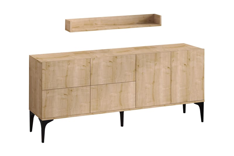 Cerreta Konsollbord 180 cm - Blå/Natur - Möbler - Bord & matgrupper - Avlastningsbord - Konsolbord & sidobord