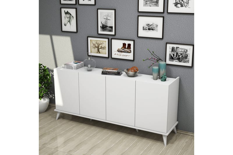 Challur Konsollbord 180 cm - Vit - Möbler - Bord & matgrupper - Avlastningsbord - Konsolbord & sidobord