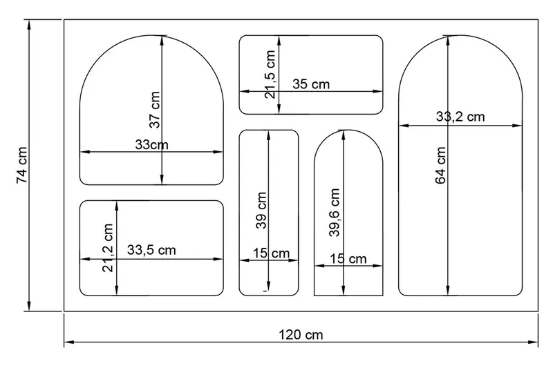 Dalim Konsollbord 120 cm - Vit - Möbler - Bord & matgrupper - Avlastningsbord - Konsolbord & sidobord