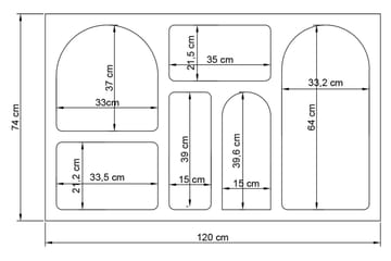 Dalim Konsollbord 120 cm - Vit - Möbler - Bord & matgrupper - Avlastningsbord - Konsolbord & sidobord
