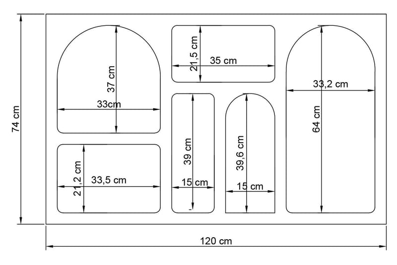 Dalim Konsollbord 120 cm - Vit - Möbler - Bord & matgrupper - Avlastningsbord - Konsolbord & sidobord