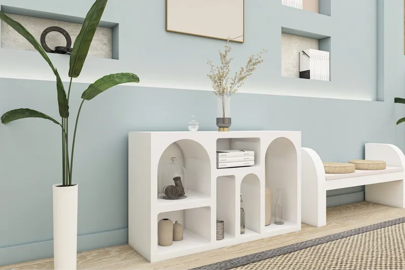 Dalim Konsollbord 120 cm - Vit - Möbler - Bord & matgrupper - Avlastningsbord - Konsolbord & sidobord