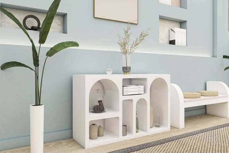 Dalim Konsollbord 120 cm - Vit - Möbler - Bord & matgrupper - Avlastningsbord - Konsolbord & sidobord