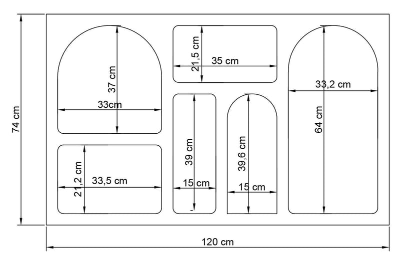 Dalim Konsollbord 120 cm - Vit - Möbler - Bord & matgrupper - Avlastningsbord - Konsolbord & sidobord