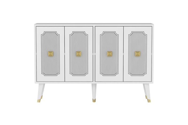 Derasi Konsollbord 120 cm - Vit - Förvaring - Förvaringsmöbler - Sideboard & skänk