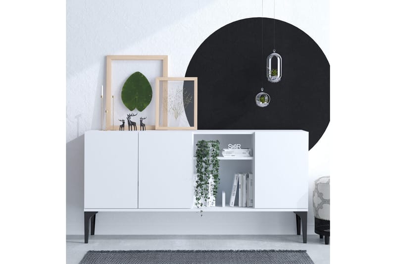 Desgrar Konsollbord 120x80 cm - Vit - Möbler - Bord & matgrupper - Avlastningsbord - Konsolbord & sidobord
