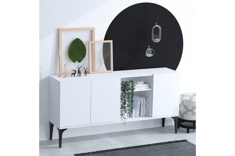 Desgrar Konsollbord 120x80 cm - Vit - Möbler - Bord & matgrupper - Avlastningsbord - Konsolbord & sidobord