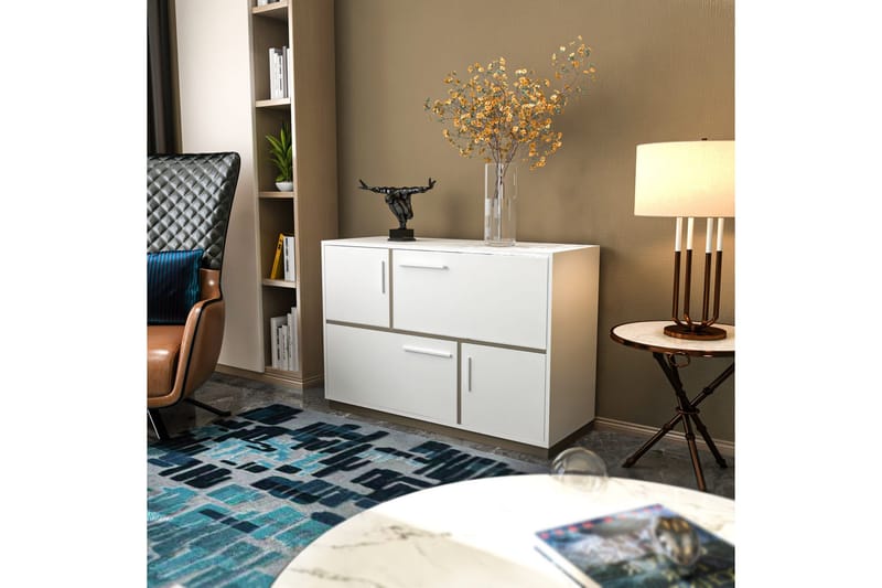 Desgrar Konsollbord 120x81,6 cm - Vit - Möbler - Bord & matgrupper - Avlastningsbord - Konsolbord & sidobord