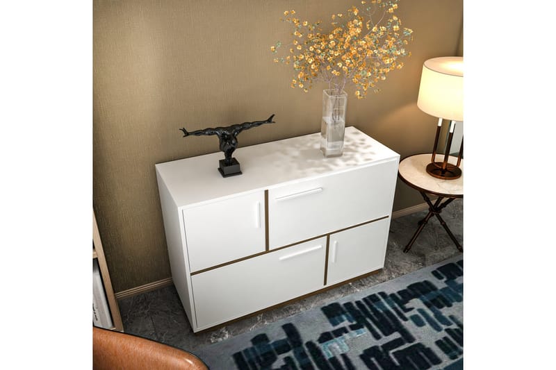 Desgrar Konsollbord 120x81,6 cm - Vit - Möbler - Bord & matgrupper - Avlastningsbord - Konsolbord & sidobord